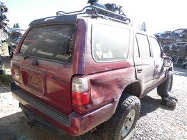 2002 Toyota 4Runner SR5 Burgundy 3.4L AT 4WD #Z22950